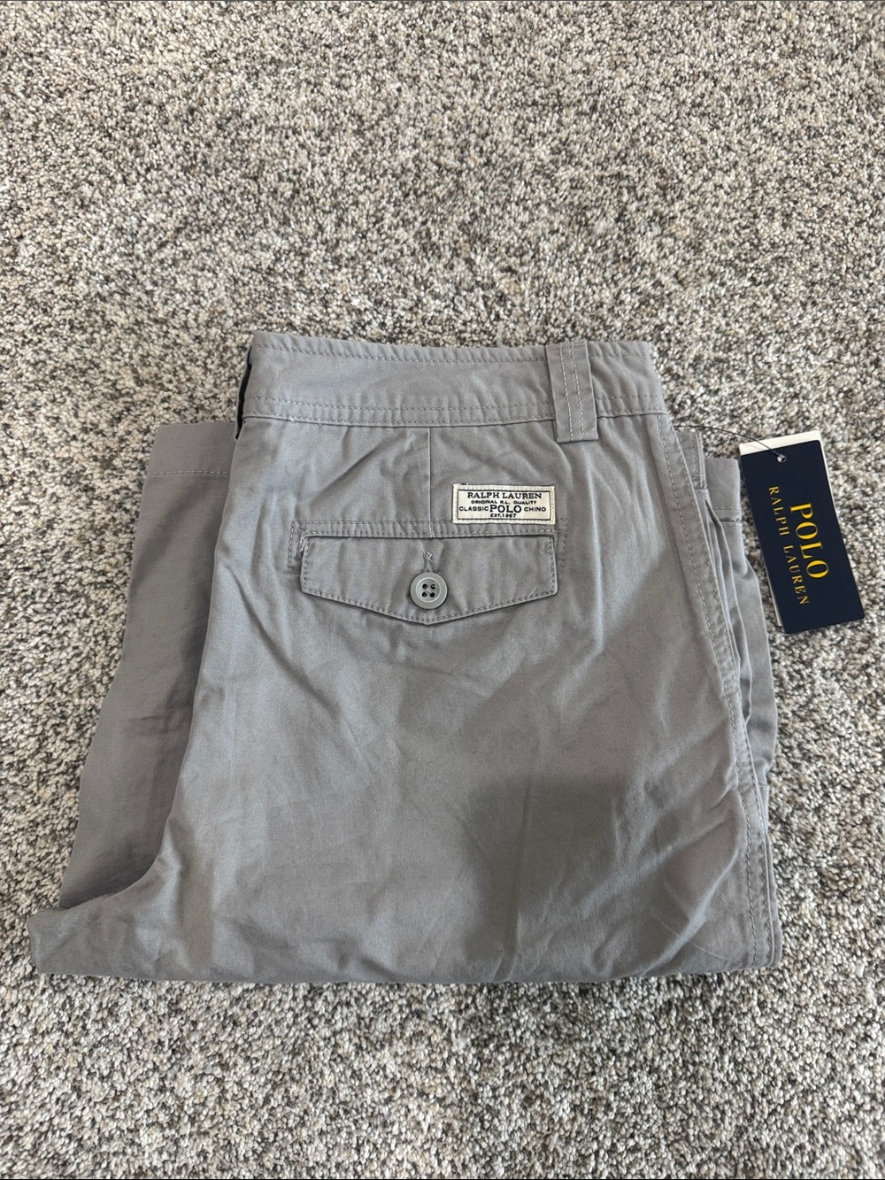 Ralph Lauren Light Gray Polo Chino Pants